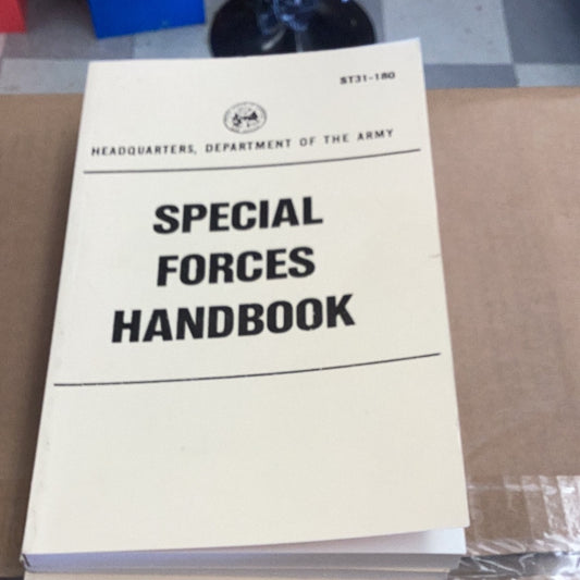 Military Manuals Special Forces Handbook