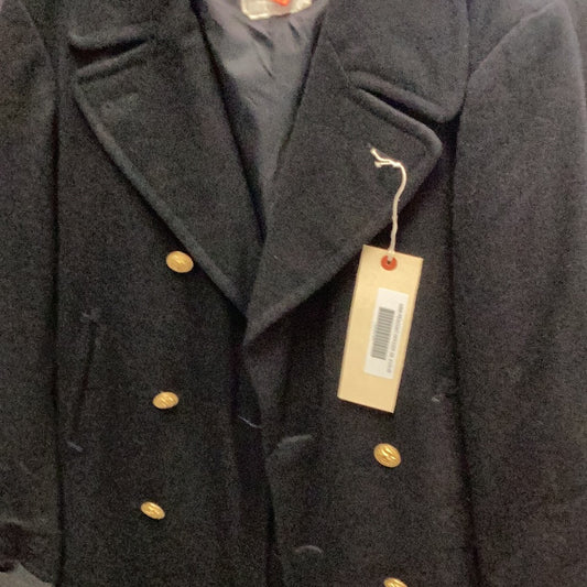 Vintage USN Officer Pea Coat 38L