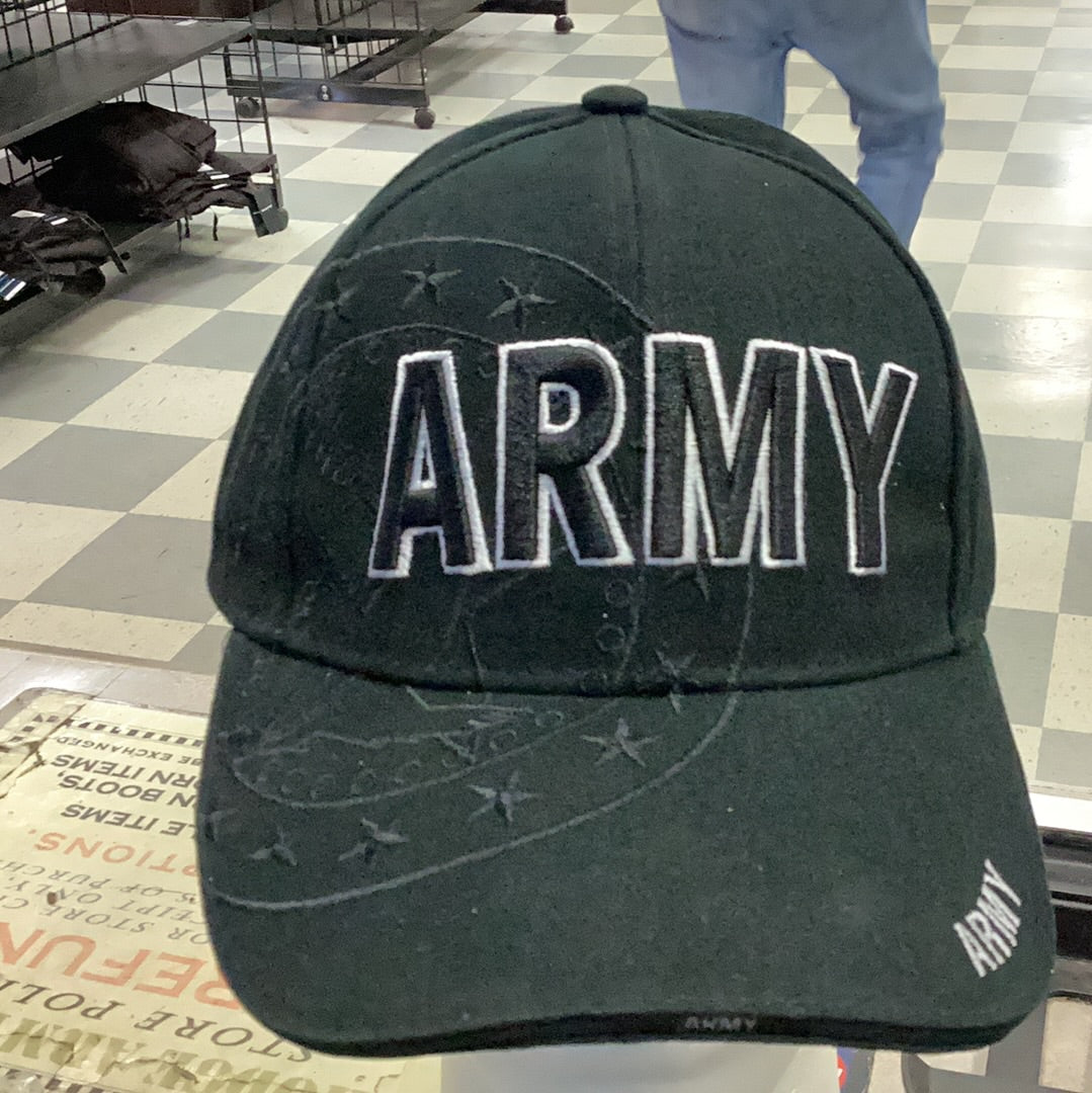 Army ball cap, black