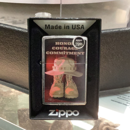 Zippo boots