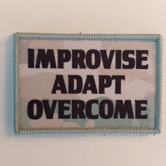 Improvise Adapt Overcome Morale Patch