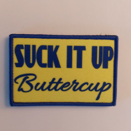 Suck It Up Buttercup Morale Patch