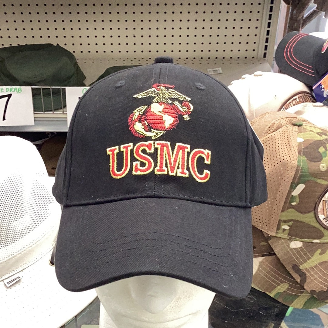 USMC Globe and Anchor Emblem Ball Cap