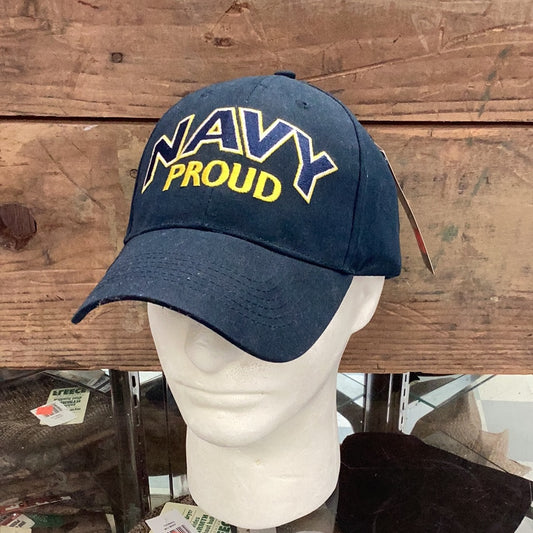Navy Proud Ball Cap