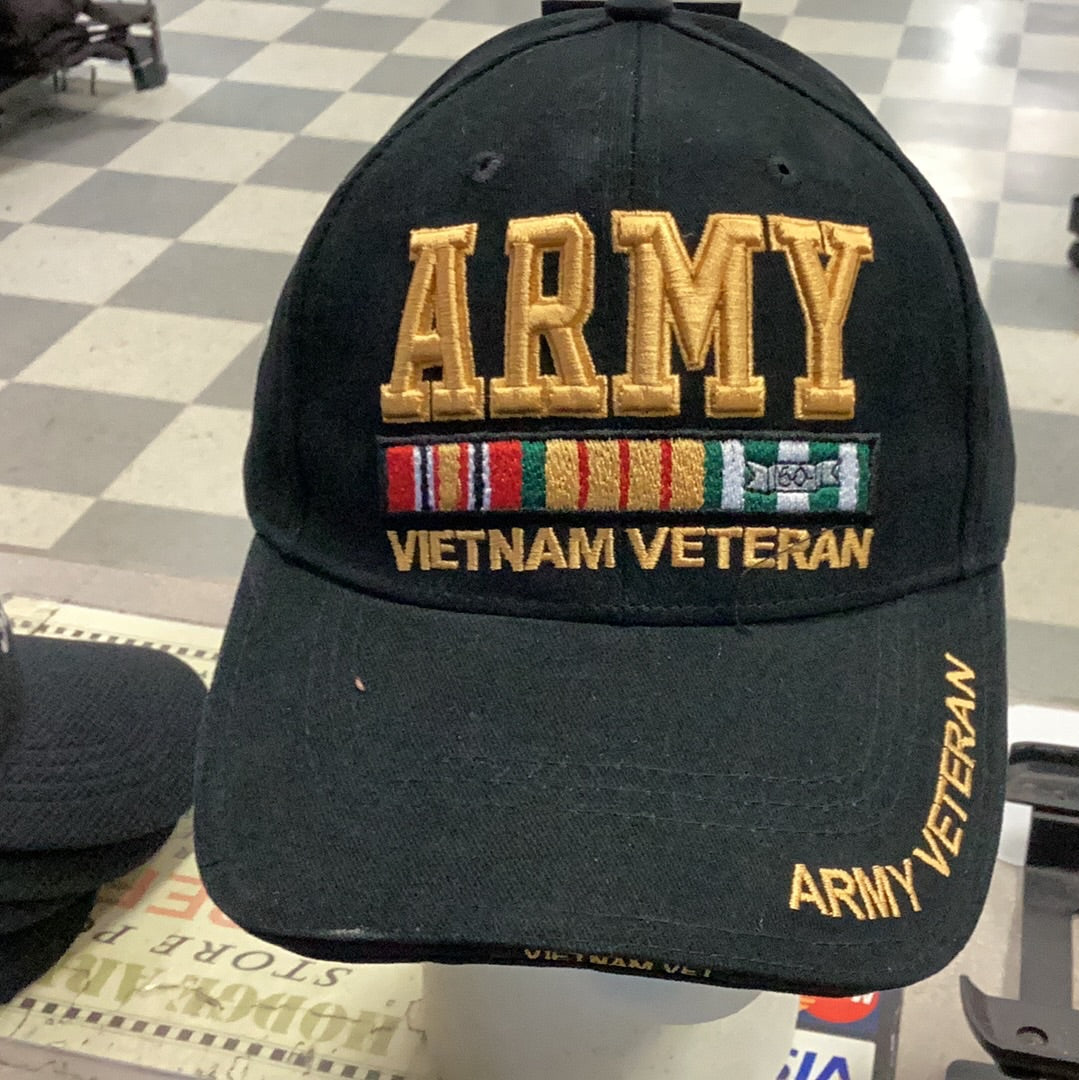 Army ball cap Vietnam veteran