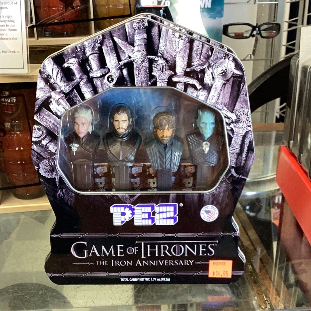 Game of Thrones Pez Gift Set, The Iron Anniversary