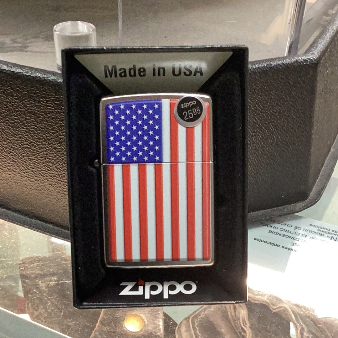 Zippo usa flag