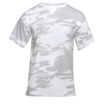 Rothco White Camo T-Shirt 60/40 Blend