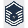 Air Force E-7 Master Sgt Window Decal