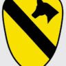 Army 1st Cav (Large) Window Decal