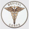 Army Medical Corp Window Decal