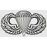 Army Parachutist Badge (Large) Window Decal