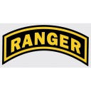Army Ranger Tab (Small) Window Decal